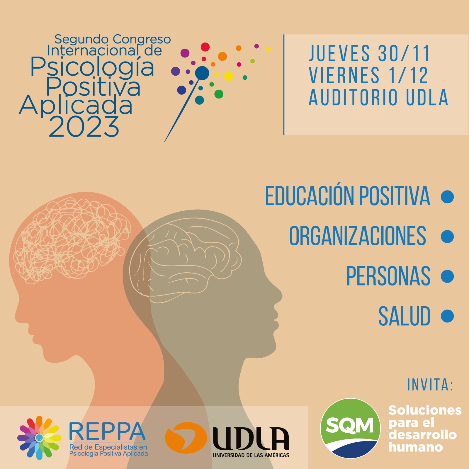 Segundo Congreso Internacional de Psicología Positiva Aplicada Chile 2023